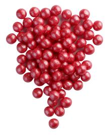 Драже зерновое в глазури 12-13 мм ЖЕМЧУГ красный,1,5кг