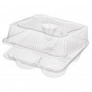 Контейнер Ракушка на 4 секции (на 300гр)