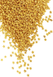 Посыпка "Звездочки золотые перламутровые" #306