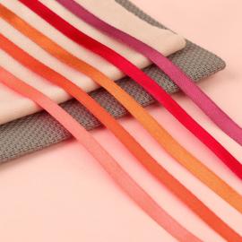 Набор атласных лент, 5 шт, Красный спектр, 6 мм*23 м, арт.2611799