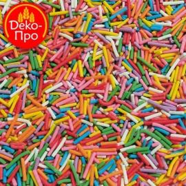 Посыпка "Вермишель разноцветная" Микс №1Ф, яркий, арт.87113, 1 кг (фасовка ИМ)