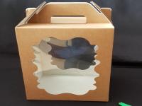 Упаковка 18*18*22 см, крафт, шт