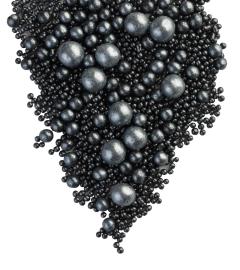 Драже зерновое в глазури ЖЕМЧУГ черный (микс) "ФБ" #159 1,5кг