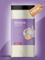 Чеснок копченый, 300 гр, банка 1/16 (Айдиго)