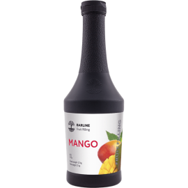 Наполнитель фруктовый (пюре) "Манго", Barline, пл.бут.1л (1,2кг)