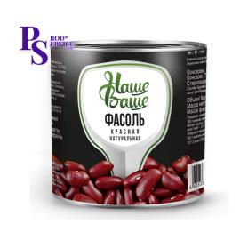 Фасоль красная "Наше Ваше", ж/б, 400 г