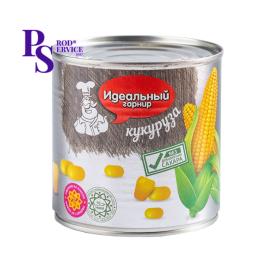 Кукуруза "Идеальный гарнир" (без сахара) 425 мл МЕМБРАНА (вакуум) ж/б