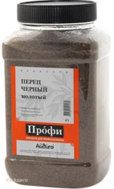 Перец черный молотый, 800 гр, банка (Айдиго)