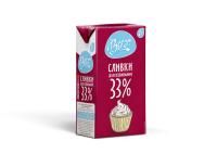 Сливки животные 33% "Brise",1л