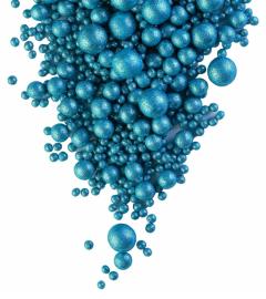 Драже зерновое в глазури БЛЕСК голубой "ФБ" #700 (1,5кг*6шт)