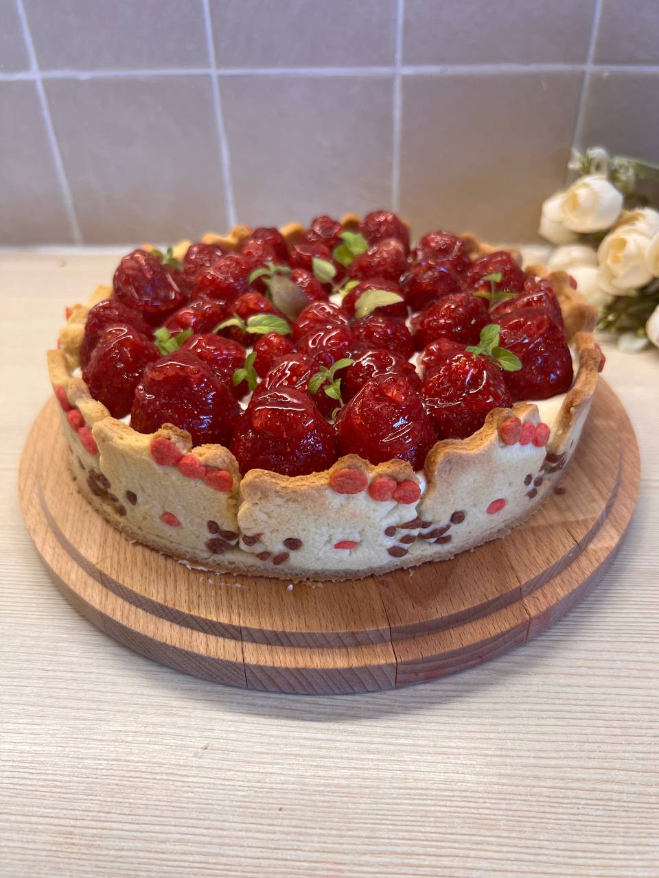 ТАРТ С ЗАВАРНЫМ КРЕМОМ ТАРТ С ЗАВАРНЫМ КРЕМОМ