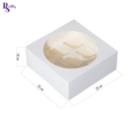 Упаковка для капкейков Muf 9 Pro Window White с ложементом