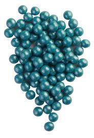 Драже зерновое в глазури 12-13 мм ЖЕМЧУГ голубой "ФБ" #208 (50 гр)