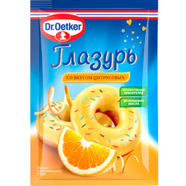 Глазурь со вкусом цитрусовых "DR. BAKERS", 90 гр