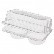 Контейнер Ракушка на 2 секции (на 200гр)