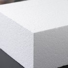 Фальшярус для торта квадратный, 20*20см, h-10см, белый, арт. 7521638