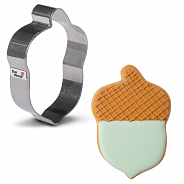 Вырубка для печенья Желудь 103*75 мм, металл, арт. tp84907