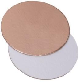 Подложка для торта круглая (золото, белая) диам.230 мм, 3,2мм