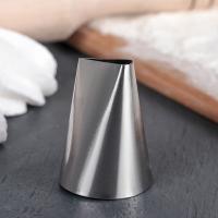 Насадка кондитерская "Лепесток", d 3,4 см, вых. 2,3 см, арт.3831048, шт