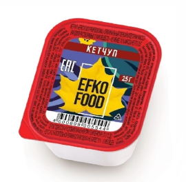 Кетчуп EFKO FOOD Professional Оригинальный Первой категории, 25 гр
