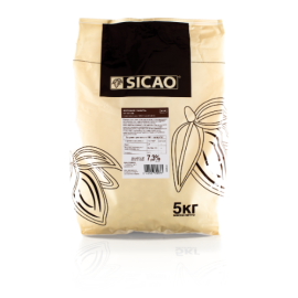 Глазурь для покрытия молочная SICAO код ISF-T607-25B, 5 кг