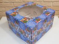 Крышка 30*30*19 см, с окном и печатью "Желания"