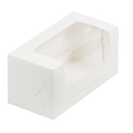 Коробка для кекса белая, 200*100*100 мм, арт. 073000