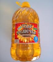 Масло подсолнечное нерафинированное "Чудо семечка". 5 л