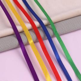 Набор атласных лент, 5 шт "Радуга", 6 мм*23 м, арт.3758778