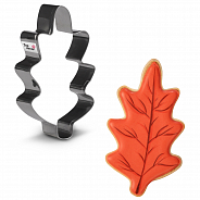 Вырубка для печенья Лист дуба 112*66 мм, металл, арт. tp84914