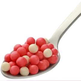 Драже хрустящее Клубника со сливками 80 гр (фасовка ИМ)