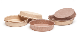 Форма пай-пирог 200*34 круглая коричн, арт.8020034ВIT.Италия.130 шт.