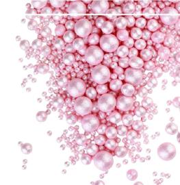 Драже зерновое в глазури БЛЕСК НЕЖНЫЙ Розовый (3х разм), #805, 50 гр (фасовка ИМ)