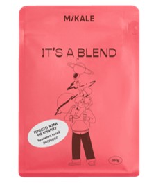 Кофе Mikale™ IT'S A BLEND эспрессо / Просто жми на кнопку / Бразилия, Китай / 200 г зерно (СР+)