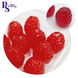 Украш. Мармеладные фигурки МАЛИНА 4D вес 4гр, 50 шт/упак