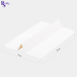 Ложемент для коробки под макароны 210*110*55 белый, арт. 080200