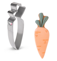 Вырубка для печенья Морковка 113*35 мм, металл, арт. tp85003