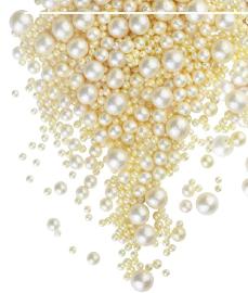 Драже зерновое в глазури БЛЕСК НЕЖНЫЙ Ванильный (3х разм), #804 (1,5кг*6шт)