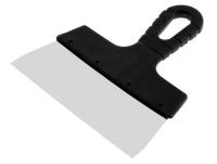 Шпатель фасадный ЛОМ, 200 мм, нержавеющая сталь, пластиковая рукоятка, арт.5386197