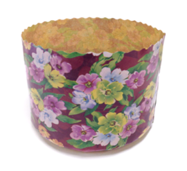 Форма для куличей 70*85 ЦВЕТЫ, арт.G9F13094 (133шт)