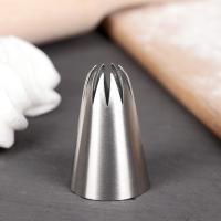 Насадка кондитерская "Закрытая звезда",арт 2957169, d 3,4 см, вых. 1,2 см, шт