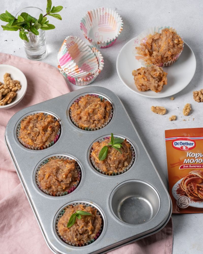 Морковные ПП-маффины Морковные ПП-маффины