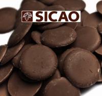 Глазурь кондитерская лаурин. темная SICAO дропсы, 500 гр