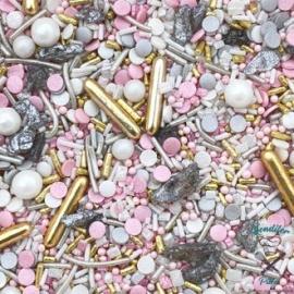 Посыпка фирменная MIXIE "Мрамор и золото", 50 гр