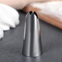 Насадка кондитерская "Лепесток", d 2,5 см, вых. 1,4 см, шт арт.3831063