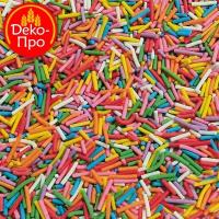 Посыпка "Вермишель разноцветная" Микс №1Ф, яркий, арт.87113, 25 кг