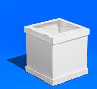 Короб для тортов с окном Strong Window White 300*300*300 мм