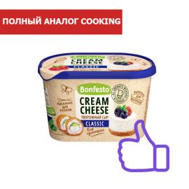 Сыр Творожный Кремчиз CLASSIC Бонфесто 70%, 400 гр