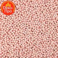 Посыпка "Шарики розовые" перламутровые d2 мм, 50 гр арт. 20189