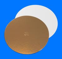 Подложка усиленная золото/жемчуг D 260мм, 3,2мм Pasticciere